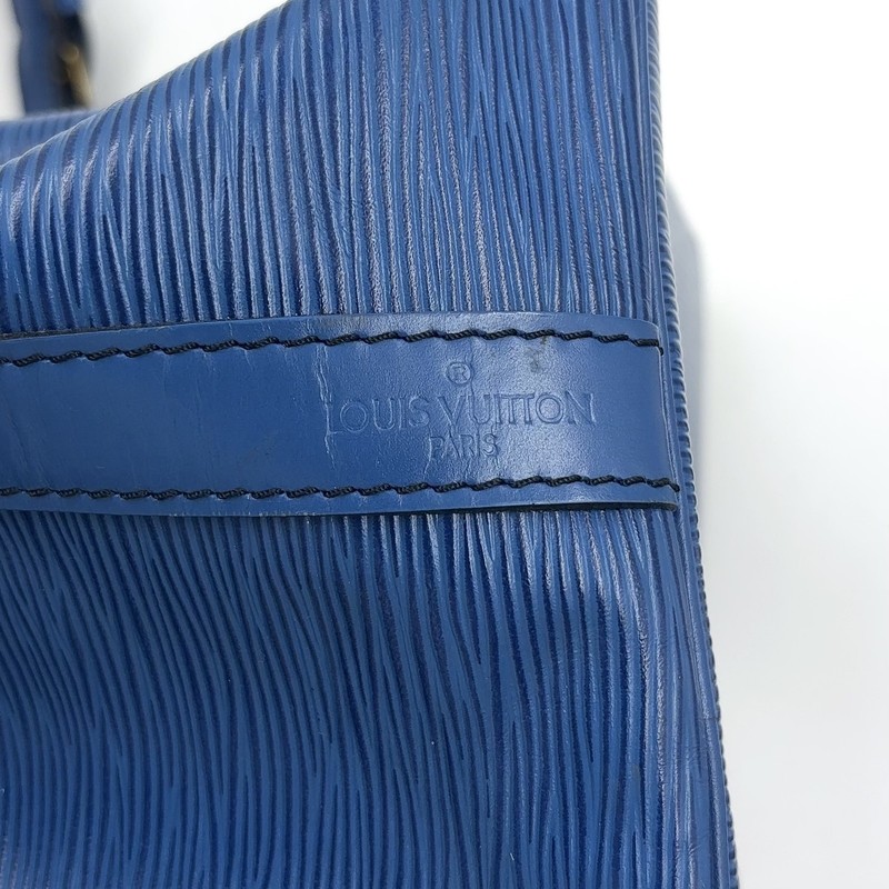 LOUIS VUITTON Peti Noe Epi toledo blue Shoulder bag blue Leather M44105 gallery