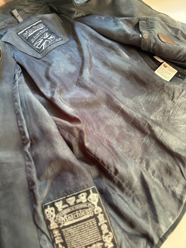 Matchless James Bond Spectre Craig Leather Jacket Size L gallery