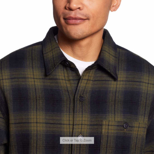 Weatherproof Vintage Men's Heavyweight Flannel Fleece Shirt Jacket (X-LARGE) gallery