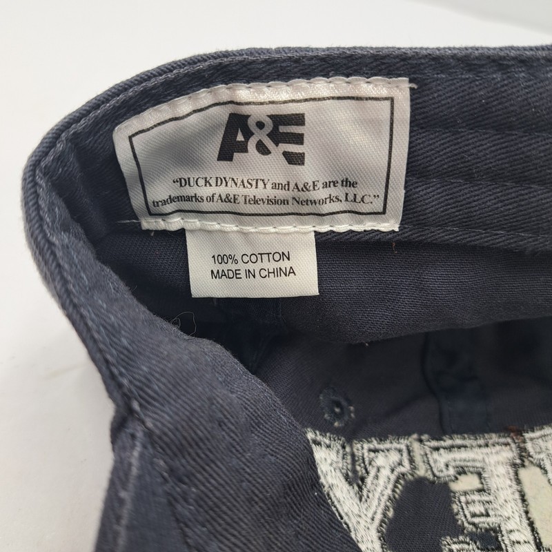 Duck Dynasty Hat Hey Jack American Entertainment Distressed Navy Blue Cap gallery