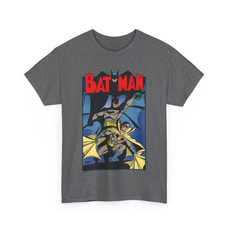 Batman & Robin T-Shirt – George Perez Art – Earth 2 – DC Comics – Golden Age JSA
