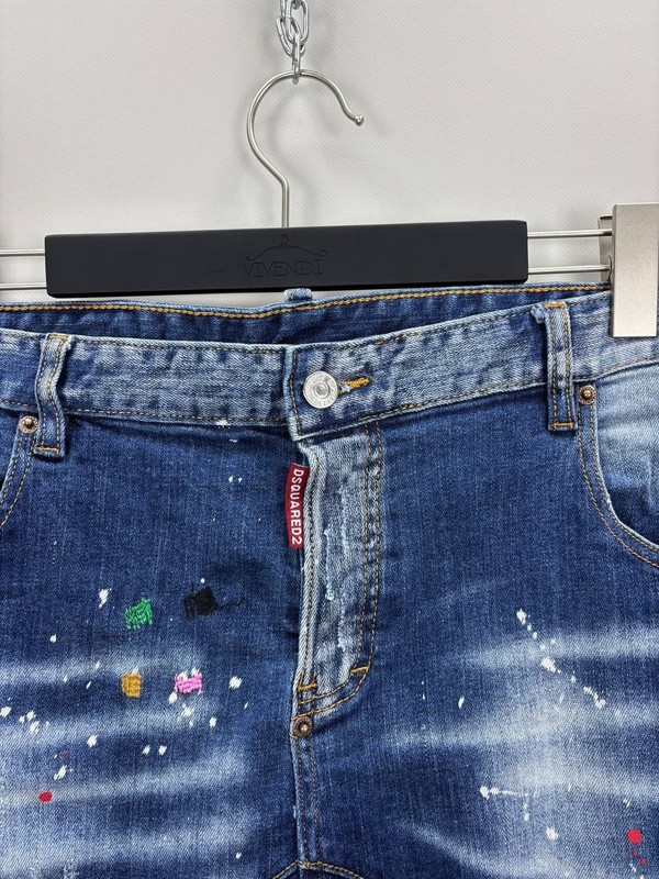Mens jeans Dsquared2 Size 54 Color Blue Duties Paid (USA) gallery