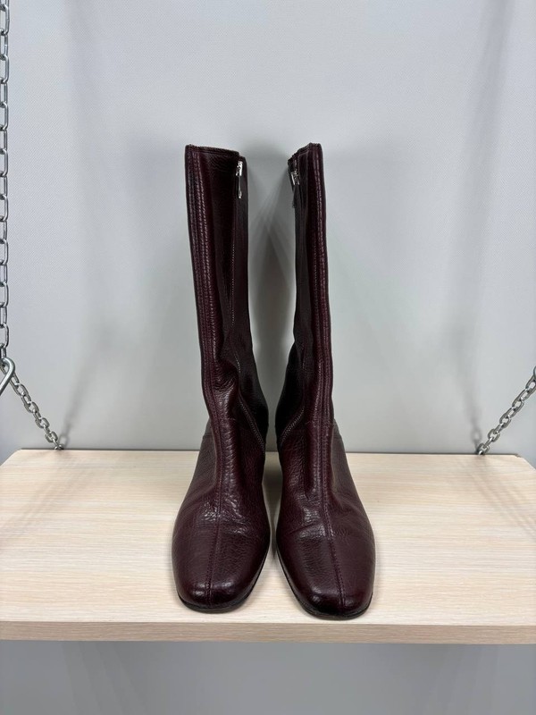 Womens boots Bally Size 38 Color Red Duties Paid (USA) gallery