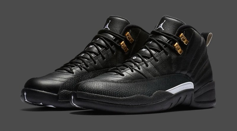 Size 10 – Air Jordan 12 Retro The Master Playoff Taxi Alternate Black White Gold