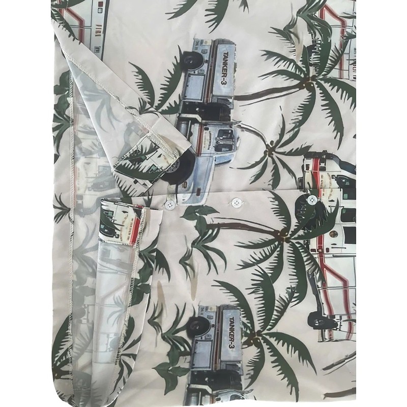 Jolly Roger Aloha Pattern Button Up Hawaiian Shirt gallery