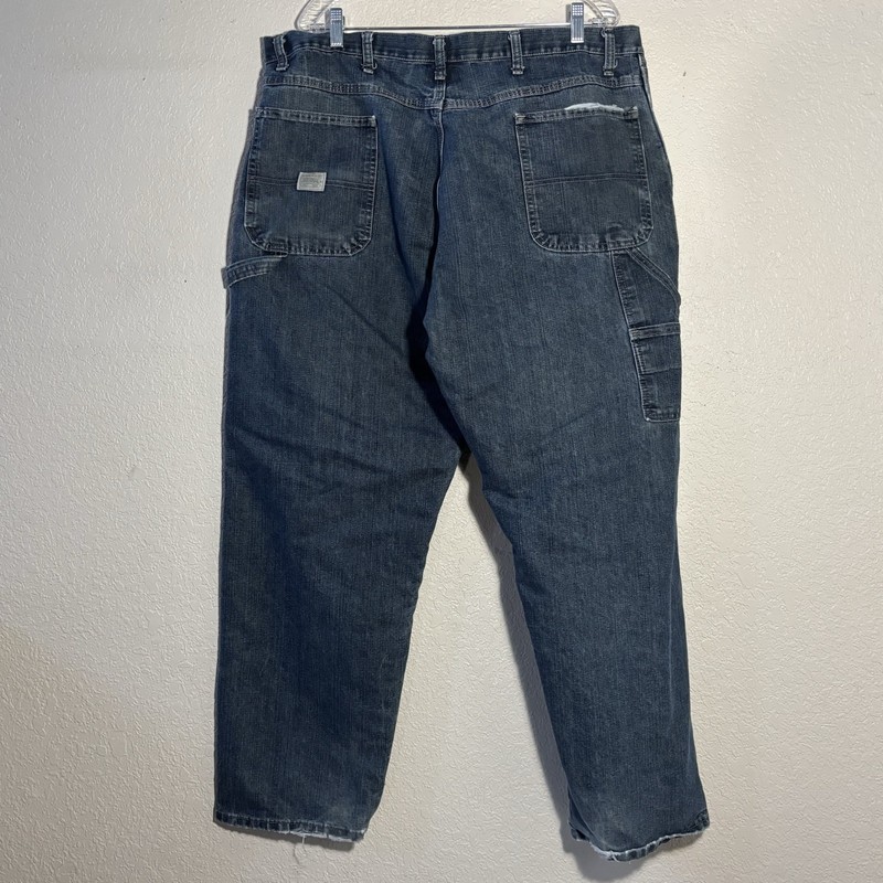 Wrangler Carpenter Jeans Mens 40x30 Denim Workwear Grunge gallery