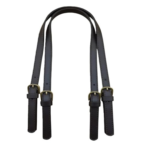 2 PCS PU Leather Replacement Purse Straps, Adjustable Handbag Shoulder Straps