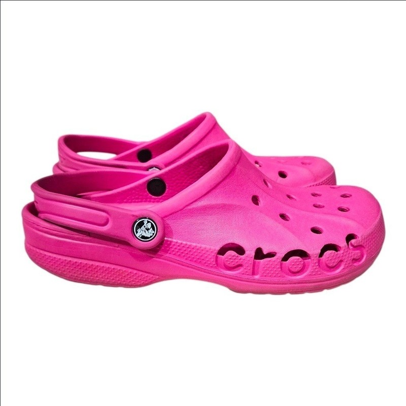Crocs Baya Clog Electric Pink Mens 8 Womens 10 Comfort Slip On Shoes Casual gallery