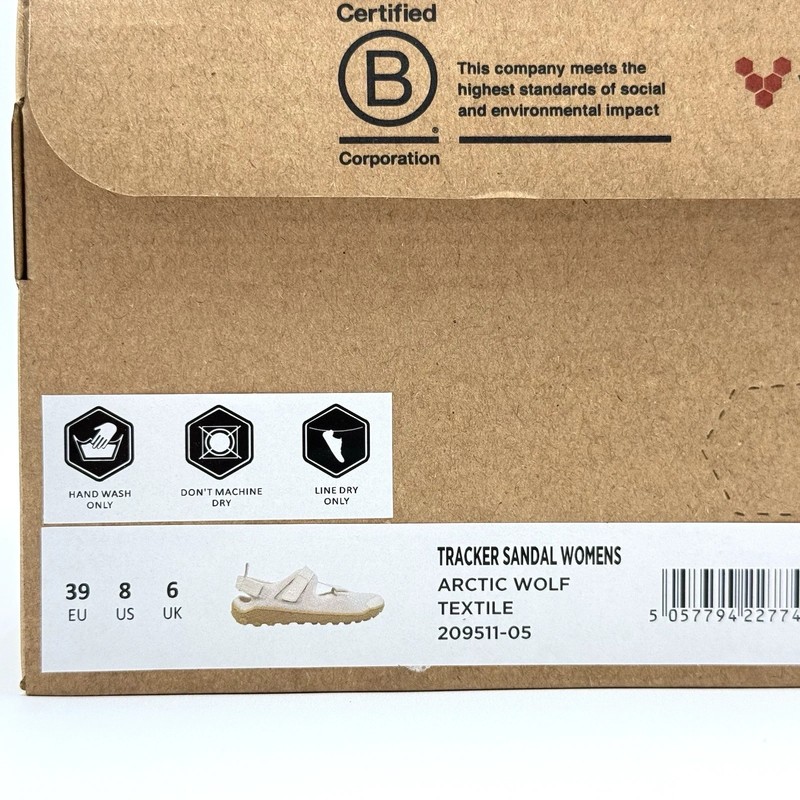Vivobarefoot Women's Size 8 / 39 EU Tracker Sandal Slingback Textile Synthetic gallery