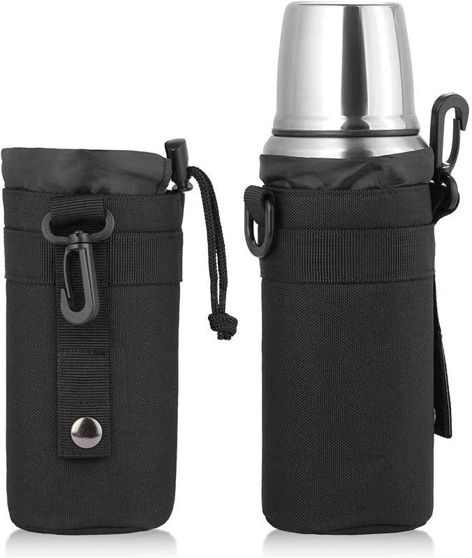 Outdoor Tactical Molle Water Bottle Pouch Military Portable Holder Kettle Pouch gallery
