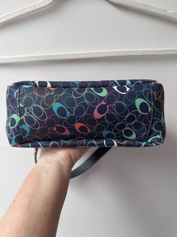 Coach Multicolor Signature C Print Small Shoulder Bag gallery