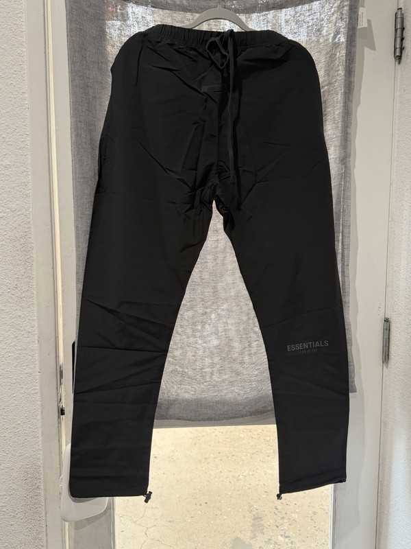 Fear Of God Essentials Trackpants Track Pants Black Ssense Nylon 3m