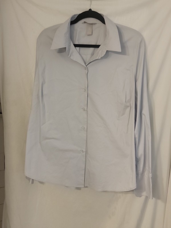 H&m Button Down Dress Shirt Women