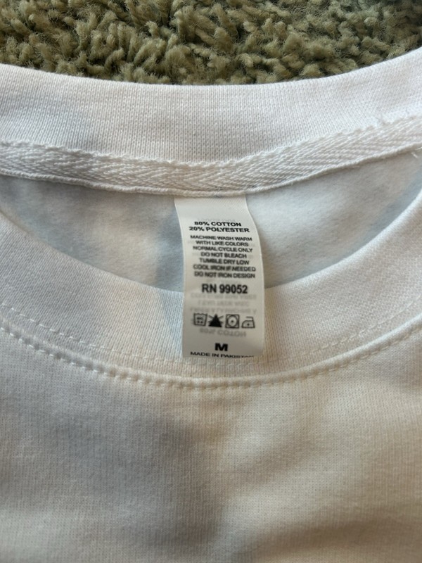 Unknown Factory Men's White Cleveland Logo Crewneck Sweatshirt Size M gallery
