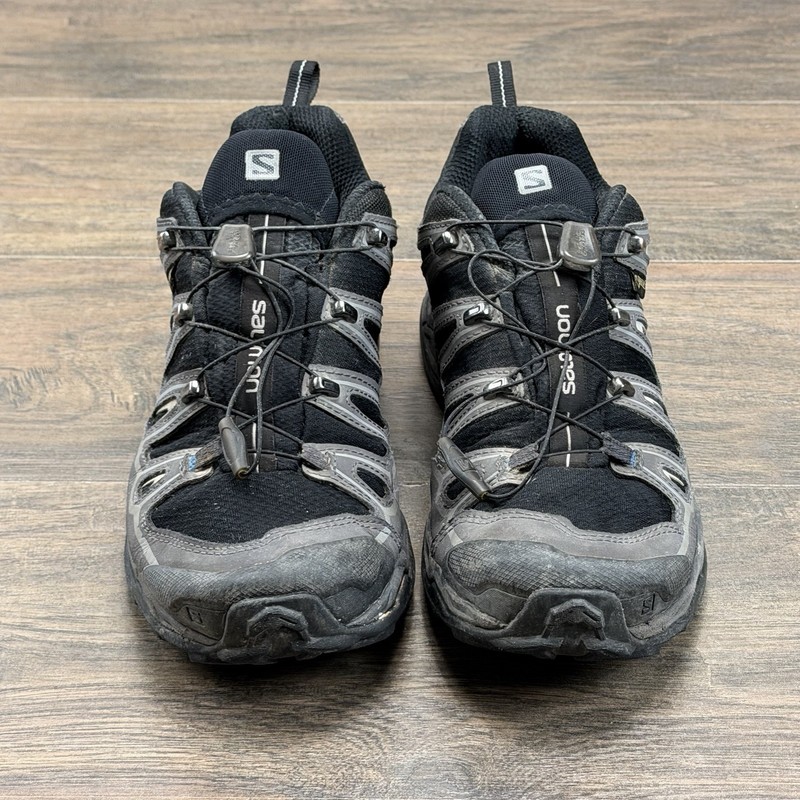 Salomon Shoes Mens 9.5 X Ultra 2 GTX Black 371560 Hiking Waterproof Outdoor-READ gallery