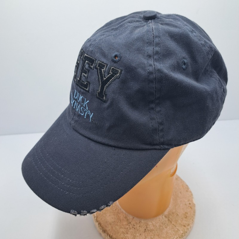 Duck Dynasty Hat Hey Jack American Entertainment Distressed Navy Blue Cap gallery