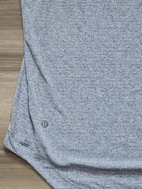 Lululemon Better Every Day Shirt Mens Large Blue Athletic Running Performance gallery