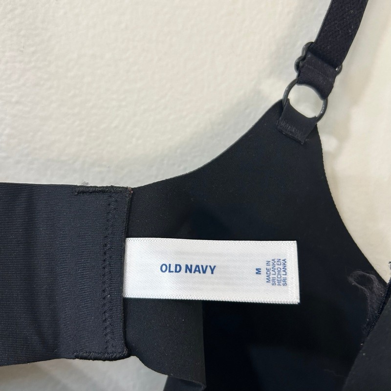 Old Navy Womens Size Medium Black Jack Wireless Padded Nursing Bra Maternity gallery