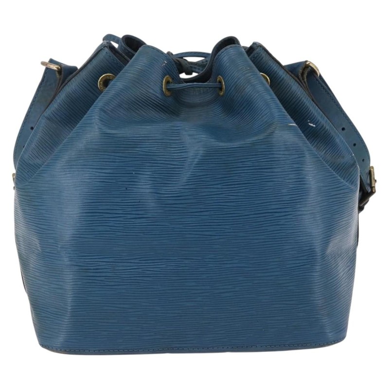LOUIS VUITTON Epi Petit Noe Shoulder Bag Blue M44105 LV Auth BA6420 gallery