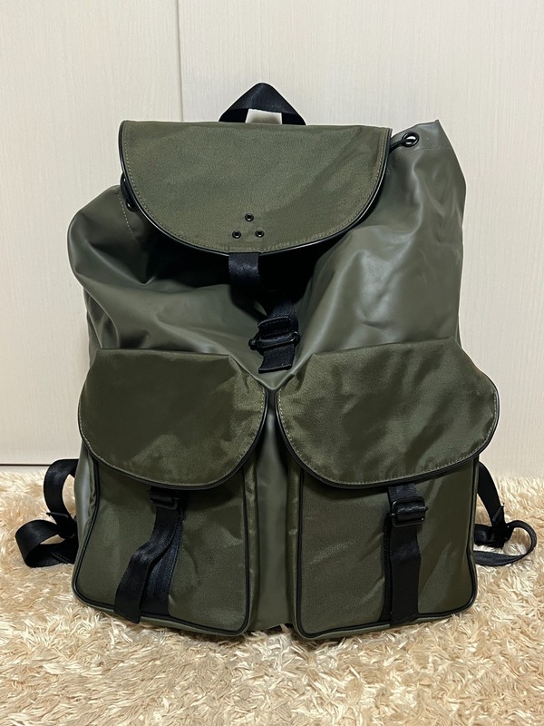 PORTER yoshida nylon backpack Olive green used JAPAN