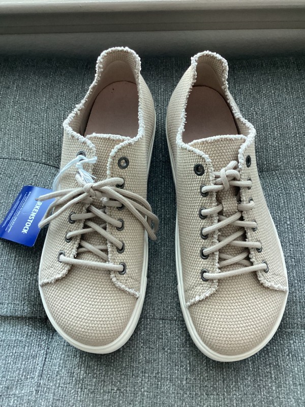 Birkenstock Unisex Bend Low Decon Textile Sandcastle, size EU 40/US 9, $140