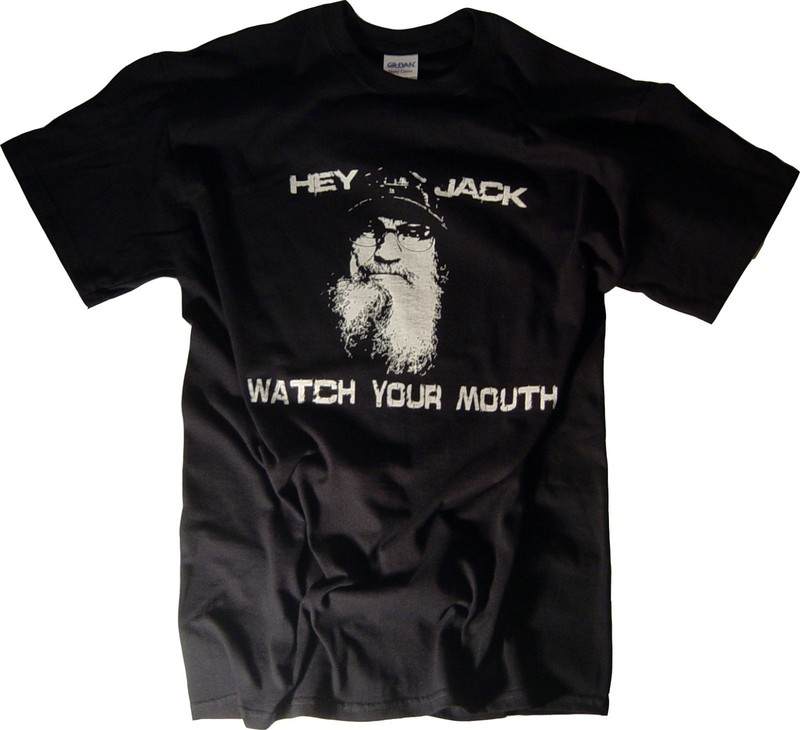 Duck Dynasty Shirt Watch Your Mouth T-Shirt Gift Merchandise Womens Mens Apparel