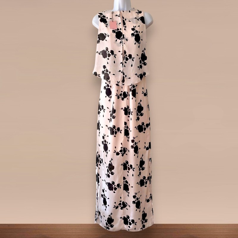 Phase Eight Eternity Maxi Dress Size UK 6 EU 34 Cream Black BNWT Wedding Races gallery