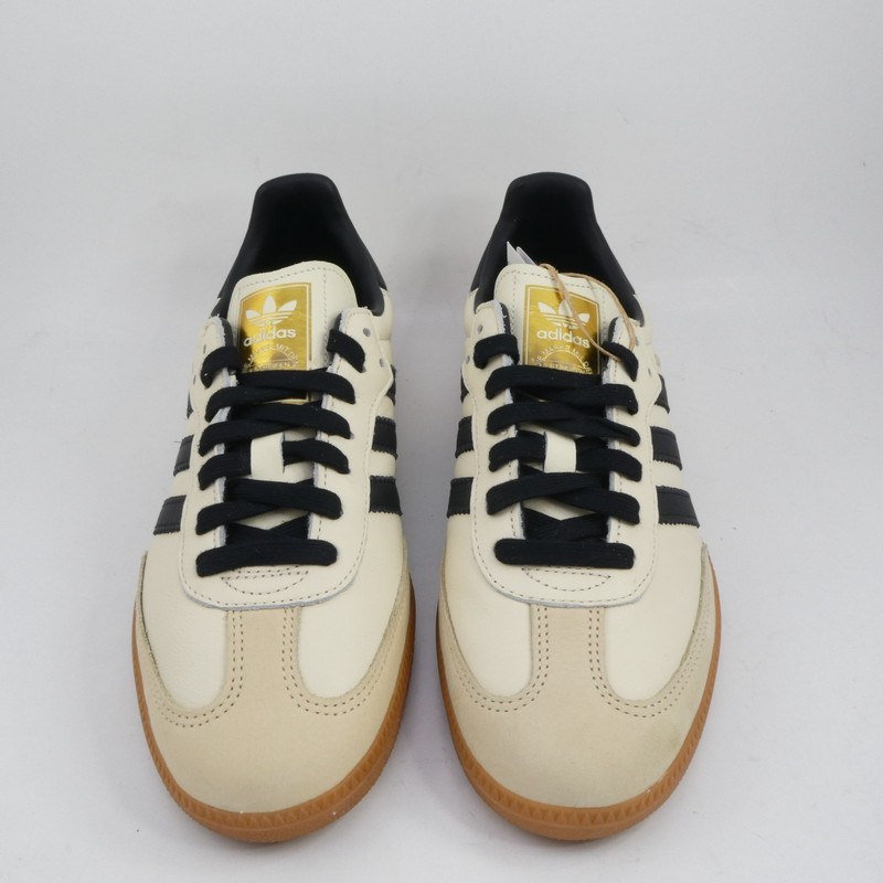 Adidas Samba OG Women's US 9.5 Cream White Sand Strata Beige Black ID0478 NWOB gallery