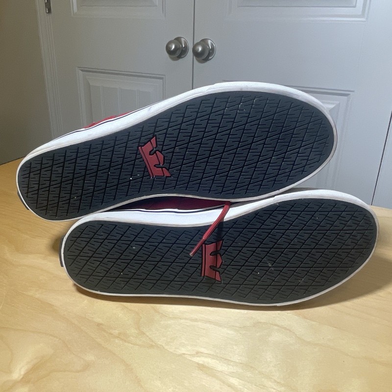 SB Vintage/Rare Supra Flow Men's 11.5 Red/Black Durable gallery