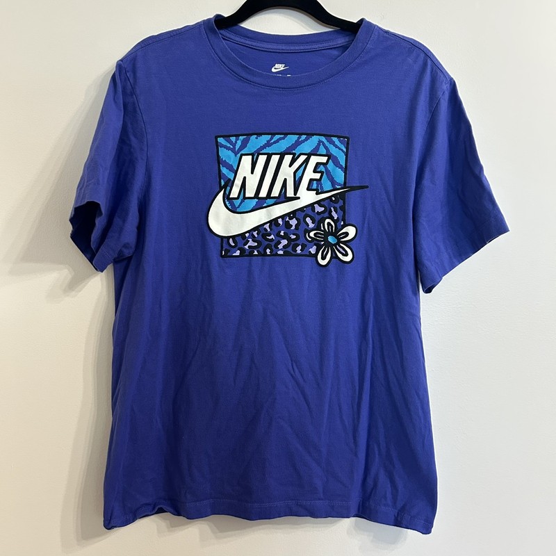 Mens/Womens Nike Athletic Cut Blue Tee Size Small