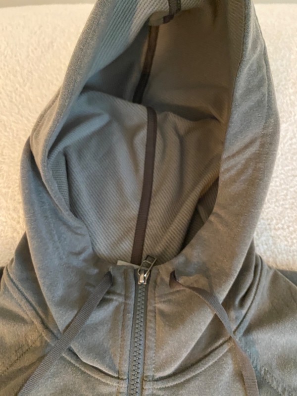 REI Co-Op Gray Tech Active Hoodie Performance Full Zip Men's XL Outdoor Hiking gallery