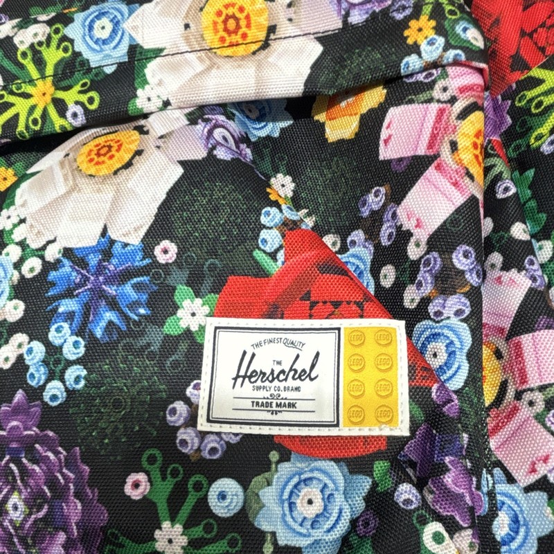 Herschel LEGO Classic XL Backpack Floral Garden Multicolor Adjustable Padded gallery