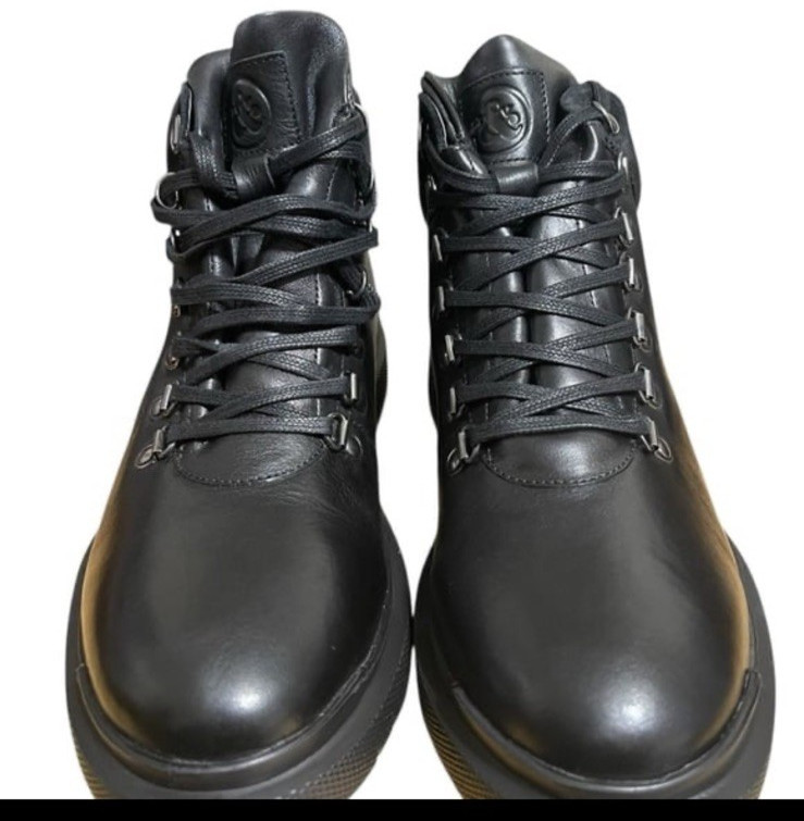 Thomas & Vine Sherman Leather Water Resistant Black Comfort Foam Boots sz 10 NIB gallery