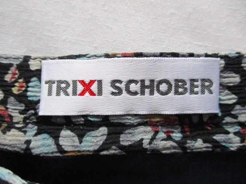 5 Trixi Schober Skirts size 12 & 14 Made in Germany Wool Silk Black Brown Blue gallery