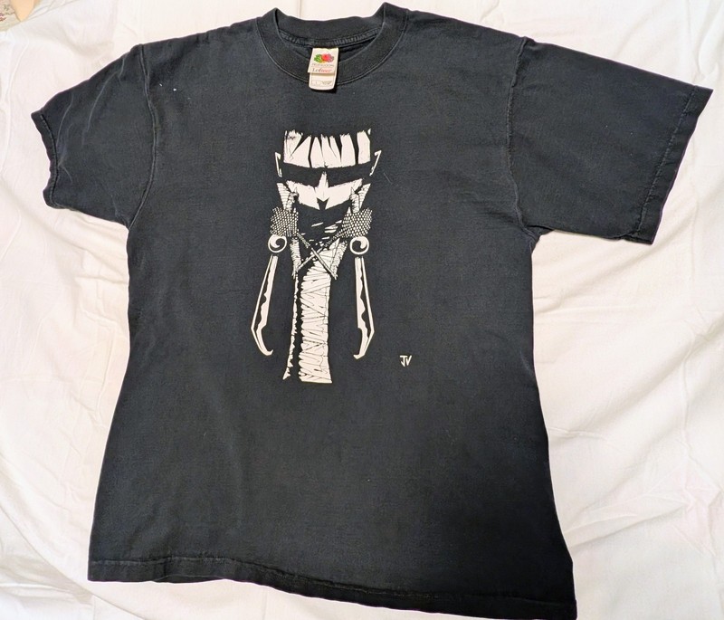 Vintage Johnny the Homicidal Maniac T-Shirt Jhonen Vasquez Size L See Picture
