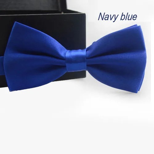 Bowtie Mens Adjustable Formal Wedding Party Necktie Bow Tie Solid Color Tuxedo gallery