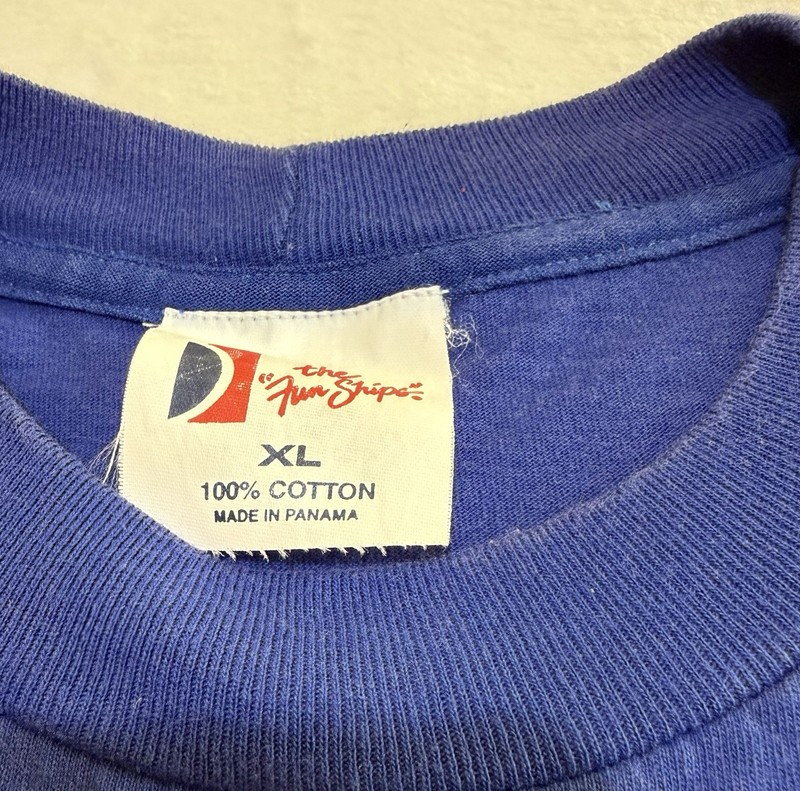 Vintage Single Stitch Carnival Cruise T-Shirt Fun Ship Tag Colorful Fish Size XL gallery