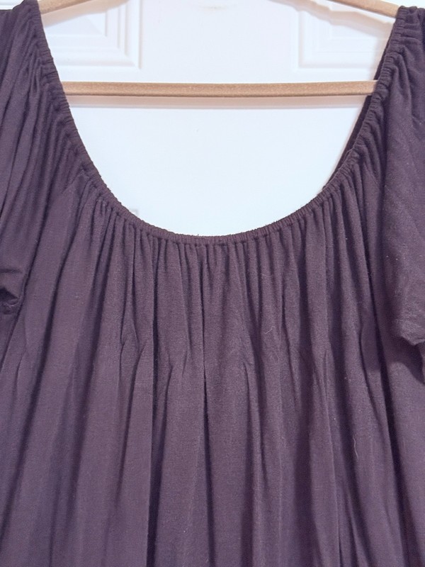 Bailey / 44 Ethereal Peasant Top Balloon Sleeve Timeless Chic Boho Soft SZ Small gallery