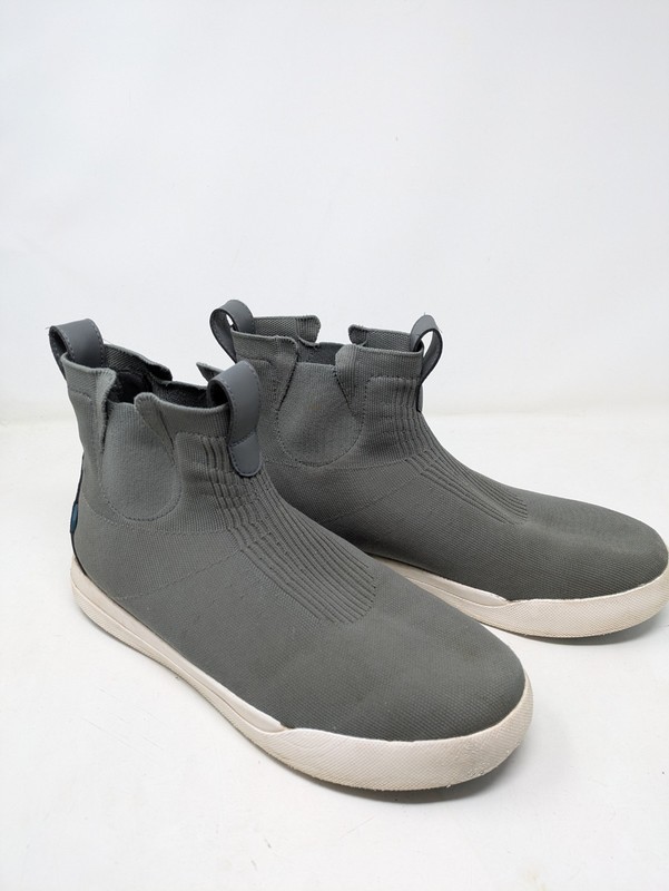 Vessi Weekend Chelsea Boots Mens 11 Gray Waterproof High Top Rain Shoes gallery