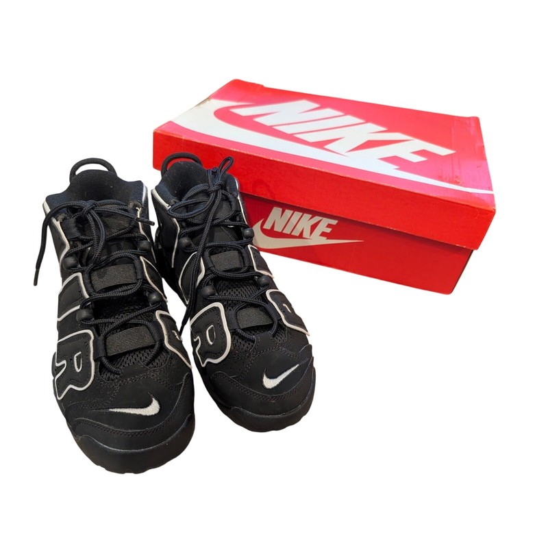 Nike Air More Uptempo Black/White Youth Size 6 (GS) Sneakers gallery