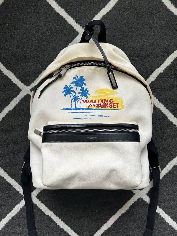 Saint Laurent Paris Waiting for Sunset Backpack