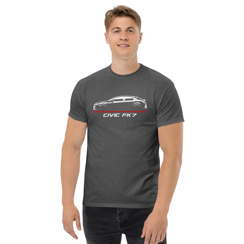 Civic FK7 Turbo Modern Sport Hatchback Stance Graphic Tee T-Shirt Gift gallery