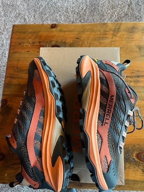 Merrell Moab Speed 2/Beluga Hiker Sneaker Shoe Men's US size 8 gallery