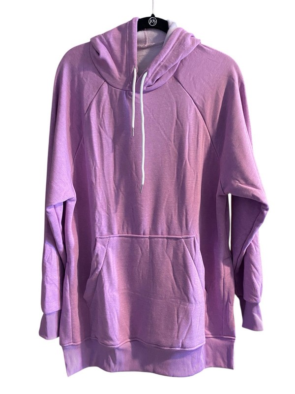 WARMLY Women’s Hoodie Lavender. Large Fitted. New Without Tags. Gentle Wash Cold