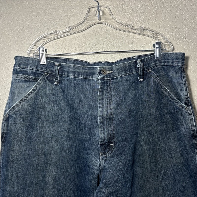 Wrangler Carpenter Jeans Mens 40x30 Denim Workwear Grunge gallery