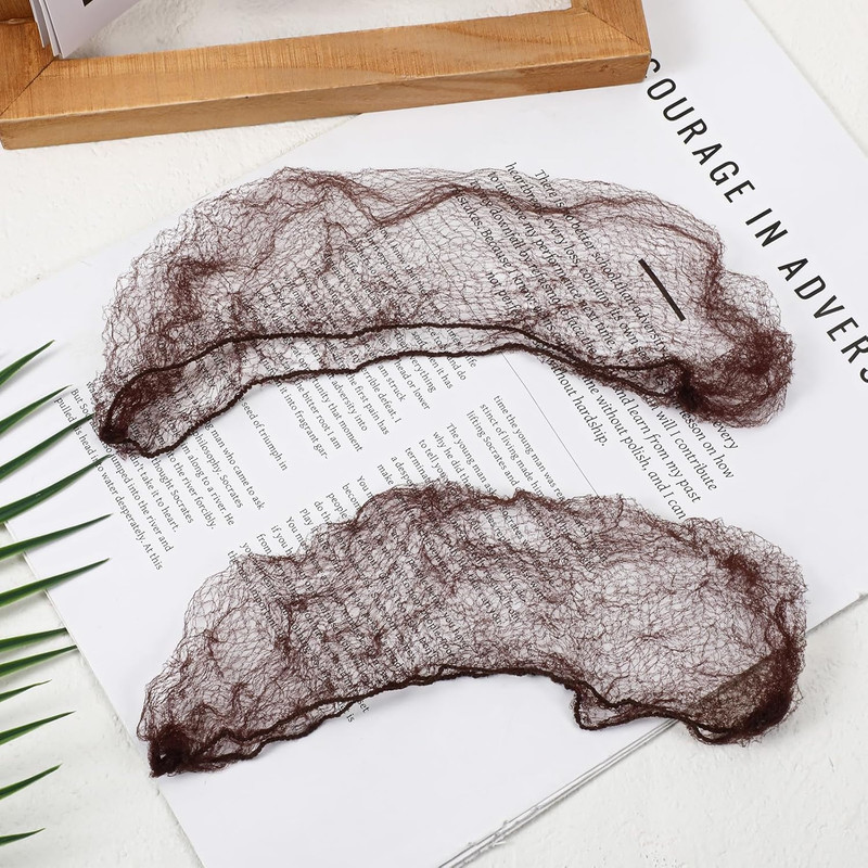 Smilco Hair Net 100 Pcs, 20 Inches Hair Nets Elasticity Invisible Elastic Mesh gallery