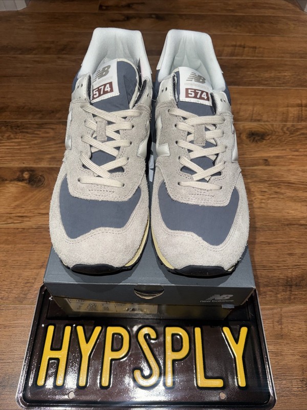 *NEW!* New Balance 574 Gray sz 9 [100% AUTHENTIC SHIPS TODAY!] U574WGN gallery