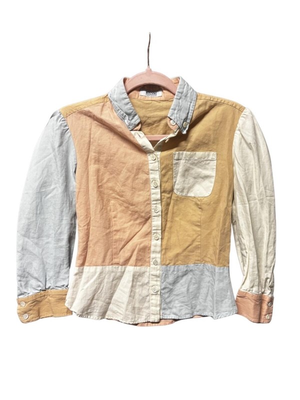 Vintage Moschino Cheap & Chic Colorblock Button Down •Size 6
