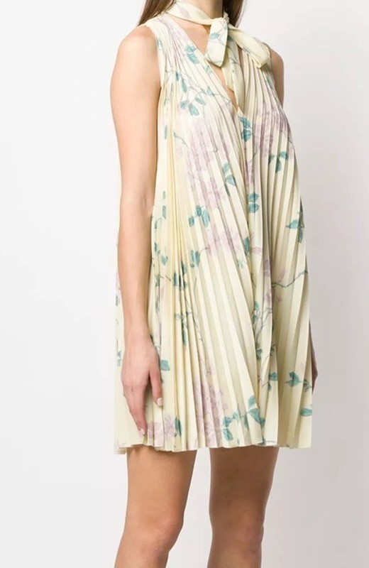 Red Valentino Floral Summer Dress UK 16 IT 48 EU44