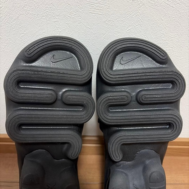 Nike Air Max Koko Sandals Men US 9 Black Platform Thong Used gallery